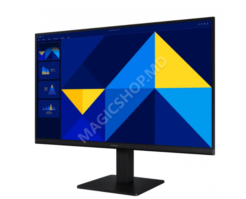 Monitor Samsung S24D300G, IPS 1920x1080 FHD, Negru 23,8"